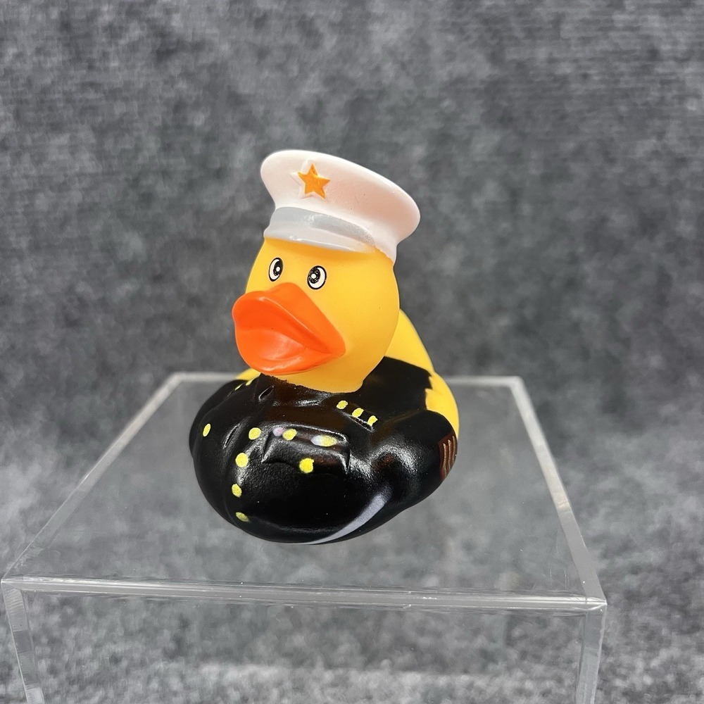 Captain Marine Military Rubber Duck 2.5"